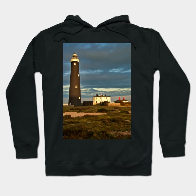 The Old Lighthouse at Dungeness Hoodie by IanWL